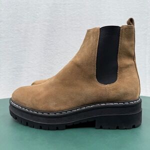 Tan Suede Chelsea Boots